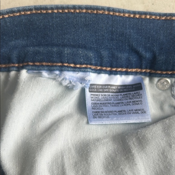 Levi's Women's Skinny Jeans - Dark Blue - Picture 4 of 4